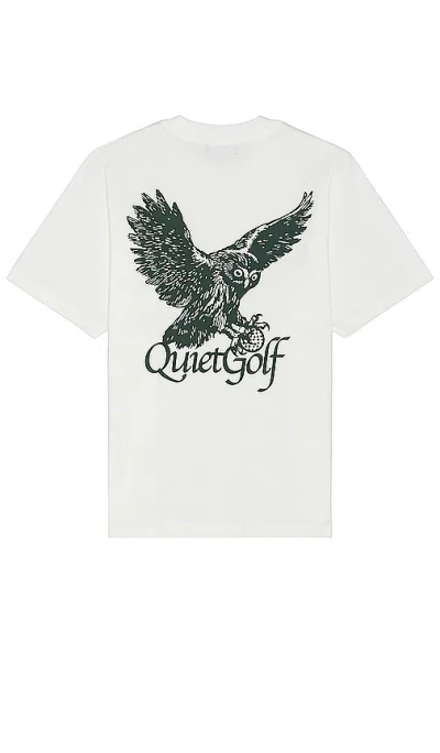 Quiet Golf Hunter T-shirt In White