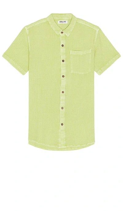 Rolla's Bon Crepe Shirt In Green