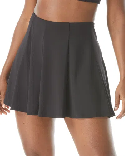 Coco Contours Havana Skirt Bottom In Black
