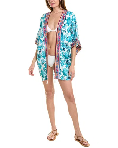 La Blanca Santorini Kimono In Gold