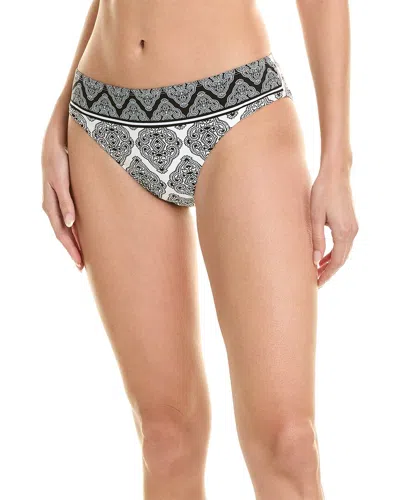 La Blanca Oasis Mid Rise Hipster Bottom In Gray