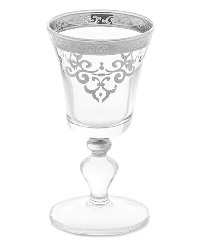 Alice Pazkus Silver Liquor Glass Set Of Six