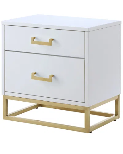 Nicole Miller Perkolli Side Table/accent Table/nightstand