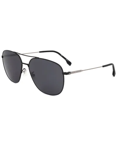 Hugo Boss Men's Boss1218 62mm Sunglasses In Black