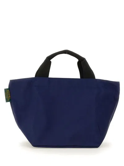 Herve Chapelier Hervé Chapelier Medium Shopping Bag In Blue