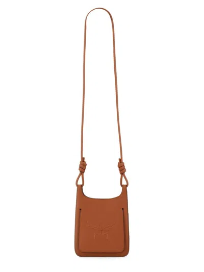 Mcm Hobo Bag "himmel" In Brown