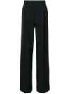 RED VALENTINO RED VALENTINO PALAZZO PANT TROUSERS - BLACK,NR0RB1102EU12290080