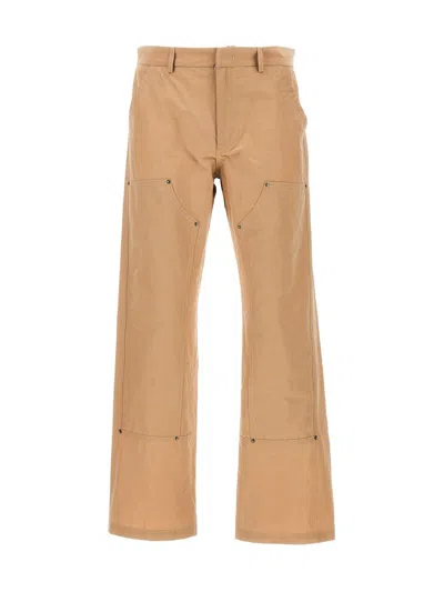424 Nylon Blend Pants In Brown