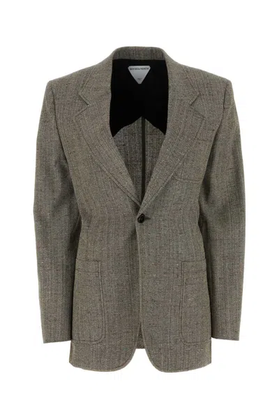 Bottega Veneta Jackets And Vests In Grey