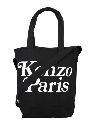 Kenzo Verdy Vertical Tote In Black