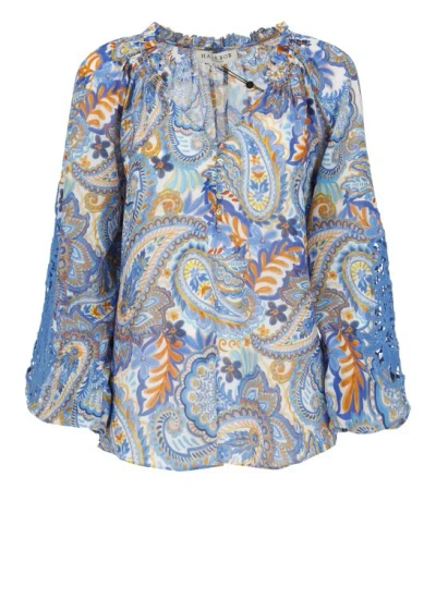 Hale Bob Ada Shirt In Blue