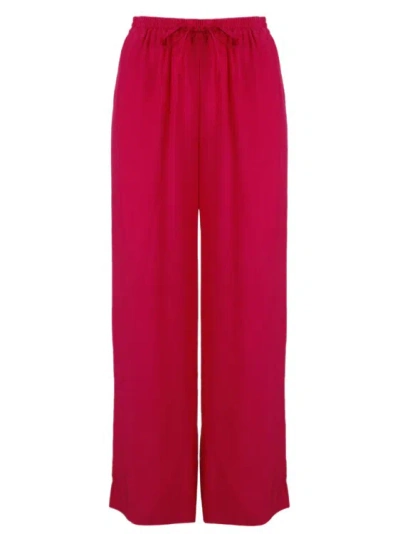 P.a.r.o.s.h Sofia Wide Pants In Red