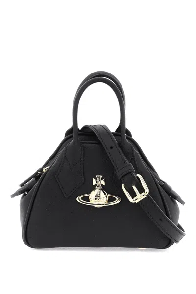 Vivienne Westwood Mini Yasmine Tote Bag In Black