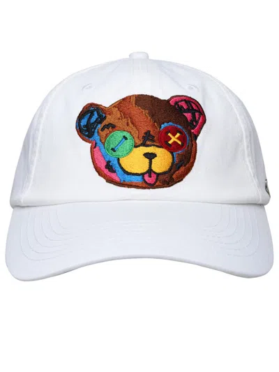 Barrow Cappellino Logo Orso In White