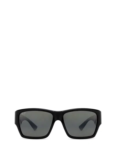 Maui Jim Sunglasses In Shiny Black