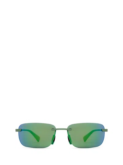 Maui Jim Sunglasses In Matte Trans Green
