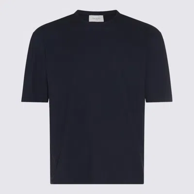 Piacenza Cashmere T-shirt E Polo Blue Navy
