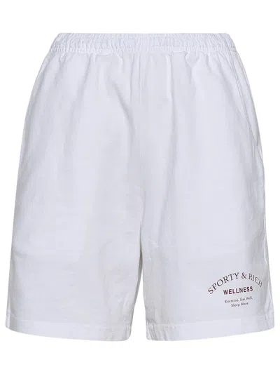 Sporty And Rich Sporty & Rich White Cotton Shorts