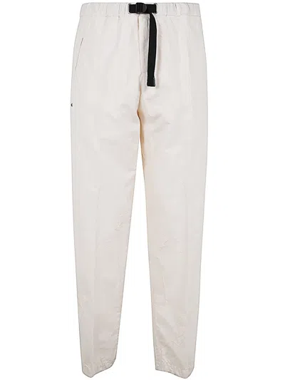 White Sand Embroidered Pants Clothing