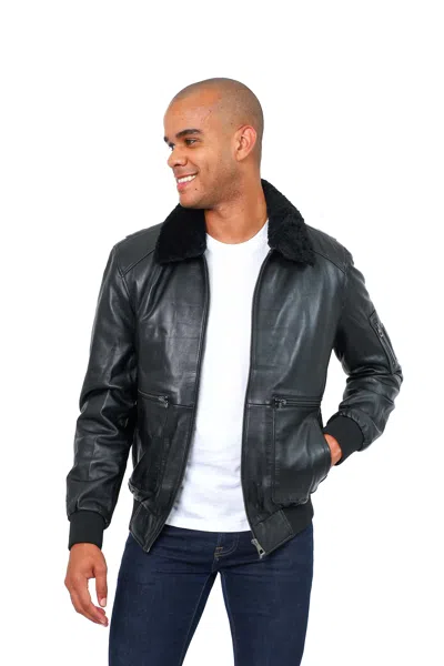 Vellapais Linan Leather Jacket In Black