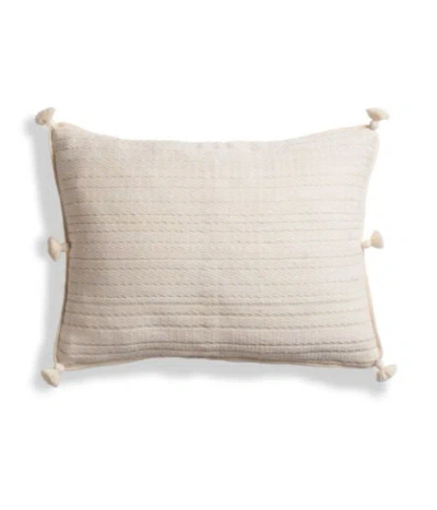 Wearwell Lumbar Accent Pillow Cover In Cloud Raised