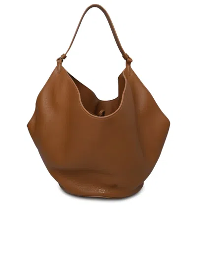Khaite Lotus Bag In Brown