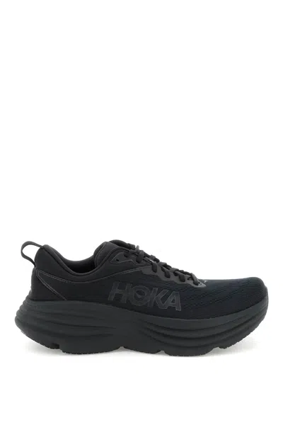 Hoka Bondi 8 Sneaker In Black