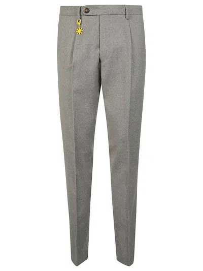 Manuel Ritz Trousers In Gray