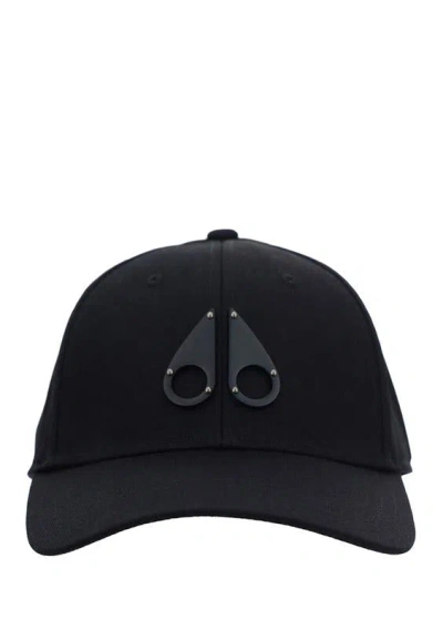 Moose Knuckles Hats E Hairbands In Black/black