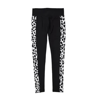 Moschino Underwear Logo Leggings In Black