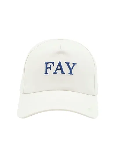 Fay Baseball Hat In White