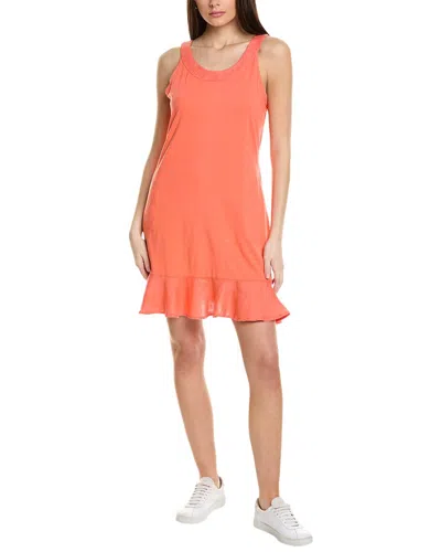 Tommy Bahama Marina Slub Mini Dress In Orange