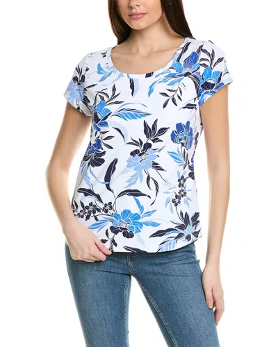 Tommy Bahama Aubrey Romantic Blooms T-shirt In White