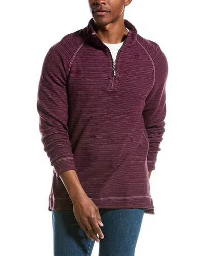 Tommy Bahama Flip Breaker 1/2-zip Pullover In Purple