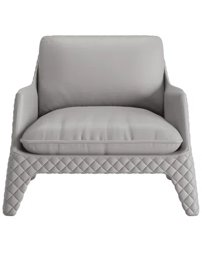 Modloft Chatham Grey Lounge Chair