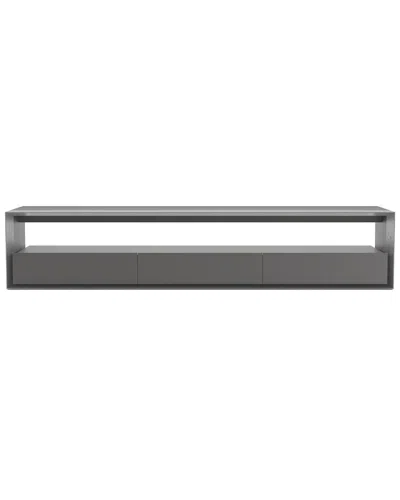Modloft Beckenham 94in Media Console In Grey | ModeSens