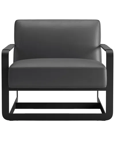 Modloft Crosby Lounge Chair In Grey