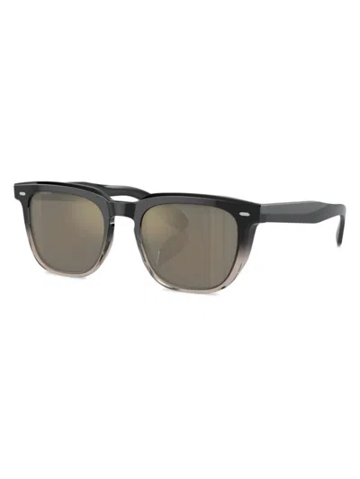Oliver Peoples Men's 0ov5546su 52mm Pillow Sunglasses In Black Gradient Grey Mirror