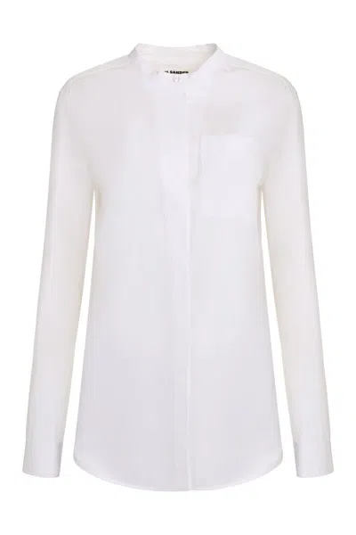 Jil Sander Tuesday Buttoned Long In White