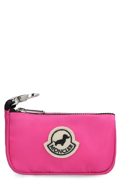 Moncler Genius Moncler & Poldo Dog Couture - Satin Bag Holder In Pink