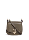 MICHAEL KORS 'Delfina' large leather saddle bag