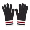 MONCLER Grey Wool Gloves,99286/00 979AU