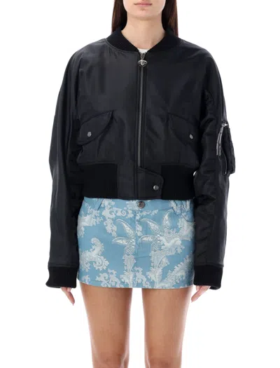 Vivienne Westwood Cynthia Bomber Jacket In Black