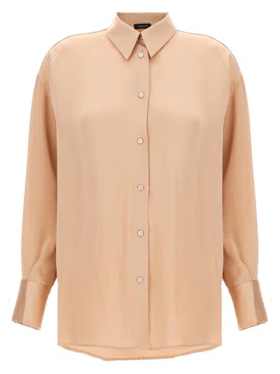 Fabiana Filippi Silk Shirt In Pink