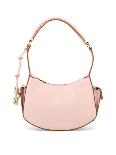 Ganni Powder Pink Shoulder Bag