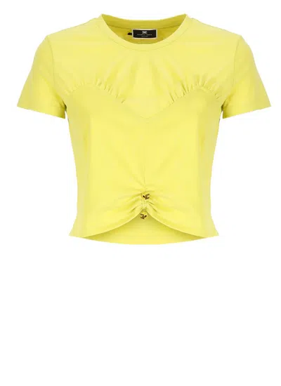 Elisabetta Franchi Sweaters Yellow