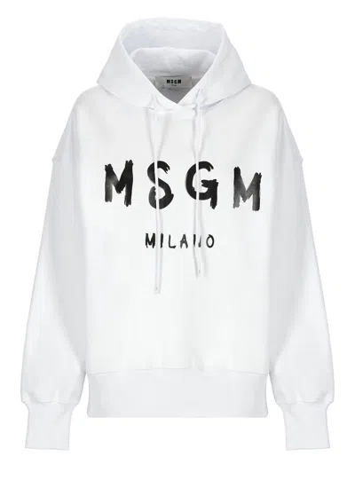 Msgm Sweaters White