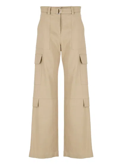 Msgm Trousers Brown