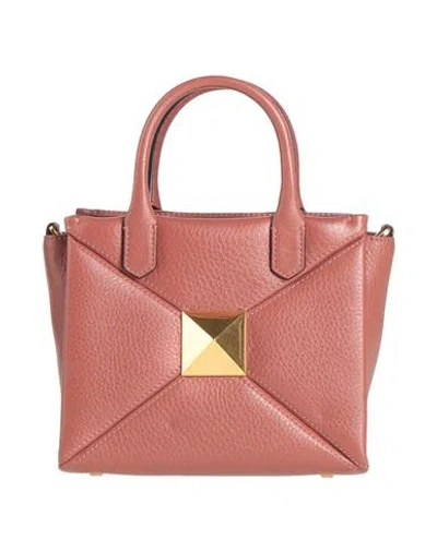 Valentino Garavani Woman Handbag Cocoa Size - Soft Leather In Pink