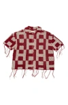 Honor The Gift Men's A Force Of Change Crochet Shirt In Brick